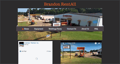 Desktop Screenshot of brandonrentall.com